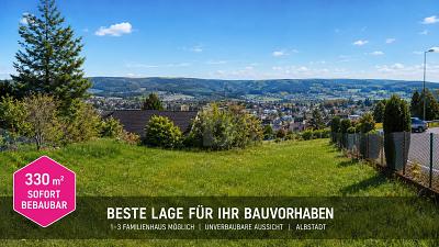 NEUBAU-ZUHAUSE, GARTEN & UNVERBAUBARER BLICK - Etagenwohnung Albstadt Gemarkung Onstmettingen | Angebot:26984371