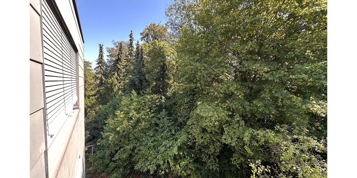 Balkon mit Blick ins Grüne