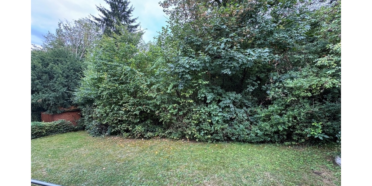 Blick vom Balkon